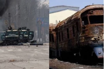 உக்ரைன் ஆயுத விநியோகத்துக்கு ஆதாரமாக இருந்த 6 ரயில் நிலையங்களை அழித்து ஷாக் தந்த ரஷ்யா! வீடியோ