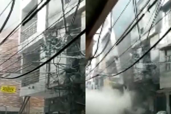 டெல்லியில் சீட்டு கட்டுபோல இடிந்து விழுந்த 4 மாடி கட்டிடம் : காரணம் என்ன ? | Delhi Building Collapse Four Storey House