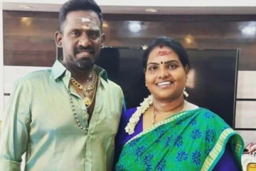 பேக் நியூஸ் போடும் நாய்களுக்கு.... ரோபோ சங்கருடன் மனைவி வெளியிட்ட புகைப்படம்