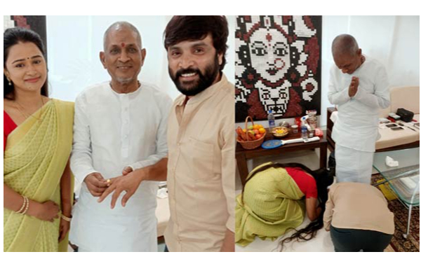 சினேகன் மற்றும் கனிகாவை வாழ்த்திய இளையராஜா.. சிறப்பு பரிசாக என்ன கொடுத்துள்ளார் என்று பாருங்க | Snehan And Kanika Gift From Ilaiyaraja