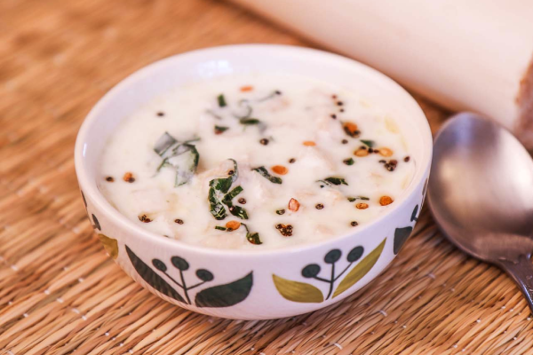 வயிற்றை சுத்தப்படுத்தி குளிர்ச்சியாக்கும் பச்சடி - இப்படி செய்து சாப்பிட்டு பாருங்க | Clean Stomach Reduce Heat Banana Stem Raita Recipe