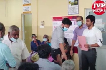 கறுப்புப் பட்டிகளுடன் கடமையாற்றும் கிளிநொச்சி வைத்தியர்கள்!(Video)