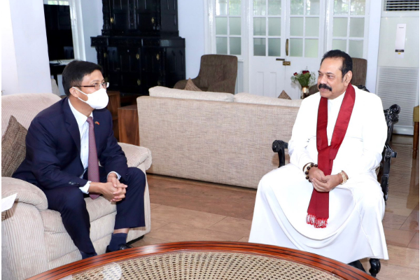 மகிந்தவிற்கு சீனத்தூதுவர் வழங்கியுள்ள வாக்குறுதி | Chinese Ambassador Met Mahinda Rajapaksa