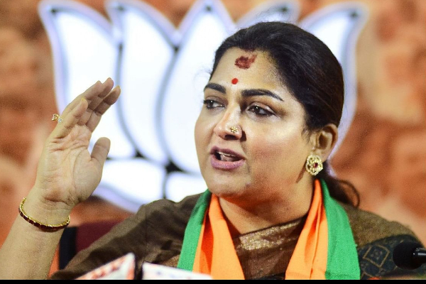 “இதுபோன்ற வெட்கக்கேடான செயல்களை கோழைகள்தான் செய்வார்கள்” - நடிகை குஷ்பூ ட்வீட் - தமிழ்நாடு