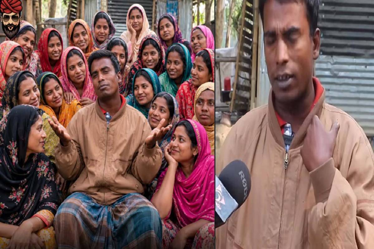21 மனைவிகளுடன் வாழும் யாசகர் ; தினமும் ஒரு மனைவியுடன் சென்று யாசகம் | Bangladesh Begger Lives With 21 Wives