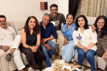 ராதிகா சரத்குமார் வீட்டு விசேஷம்.. கலந்துகொண்ட பிரபலங்கள்! போட்டோ இதோ