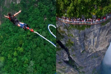 மிக உயரமான பங்கி ஜம்ப் சாகசத்தின் போது உயிரிழந்த வெளிநாட்டு சுற்றுலாப் பயணி!