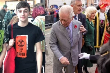 என்னை அதில் இருந்தும் தடை செய்துவிட்டார்கள்: சார்லஸ் மன்னர் மீது முட்டை வீசிய இளைஞர் புகார்