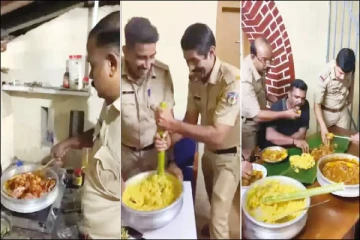 சமையல் கூடமாக மாறிய போலீஸ் ஸ்டேஷன் - சுட சுட சமையல் தயாரித்த போலீசாருக்கு ஐஜி நோட்டீஸ்..!