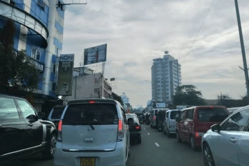 බොරැල්ල ප්‍රදේශයේ දැඩි රථවාහන තදබදයක්
