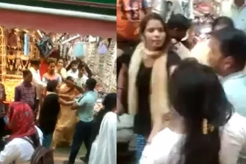 காதலியுடன் ஷாப்பிங்.. கடையிலேயே கணவரை சரமாரியாக தாக்கிய மனைவியும் மாமியாரும்!