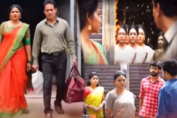 வீட்டை விட்டு வெளியேறிய கோபி ராதிகா... கேட்டை இழுத்து மூடுடா! கெத்து காட்டிய பாக்கியா