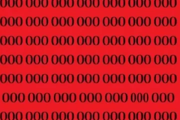 உங்களுக்கு ஐந்து நொடிகள் தான் டைம் அதற்குள் o கூட்டத்தில் மறைந்திருக்கும் 0 வை கண்டு பிடியுங்கள்