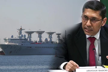 கொழும்பு துறைமுகத்தில் சீன போர்க்கப்பல்! தீவிரமாக கண்காணிக்கும் இந்தியா