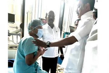 அமைச்சர் செந்தில் பாலாஜியை சந்தித்தார் முதலமைச்சர் ஸ்டாலின்