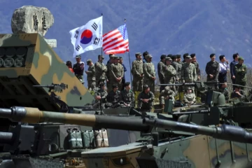 அதிகரிக்கும் பதற்றத்தால்...கூட்டு இராணுவப் பயிற்சியில் அமெரிக்கா, தென் கொரிய நாடுகள்