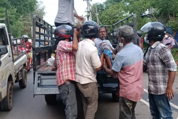 வவுனியாவில் இடம்பெற்ற விபத்தில் மூவர் காயம்