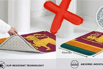 இலங்கை தேசியக் கொடி பொறித்த கால்மிதி தொடர்பான சர்ச்சைக்குரிய விளம்பரம் - உடனடியாக எடுக்கப்பட்ட நடவடிக்கை