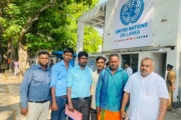 வெடுக்குநாறி மலை விவகாரத்தில் கைதானவர்கள் மனித உரிமை ஆணைக்குழு தலைமையகத்தில் முறைப்பாடு