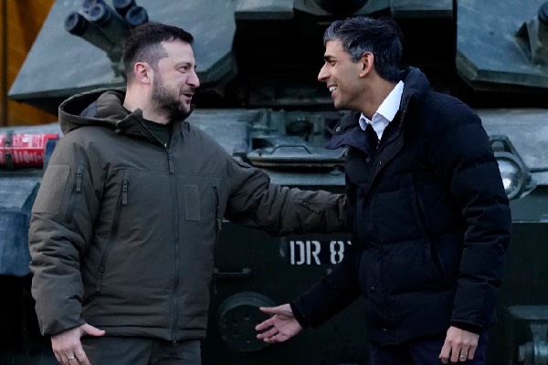 Volodymyr Zelenskyy-Rishi Sunak