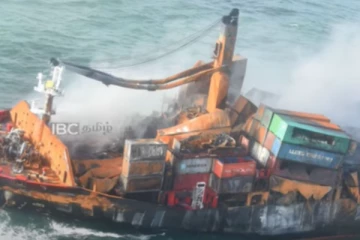 முற்றாகச் சேதமான எக்ஸ்பிரஸ் பேர்ளின் இறுதிக் காணொளி