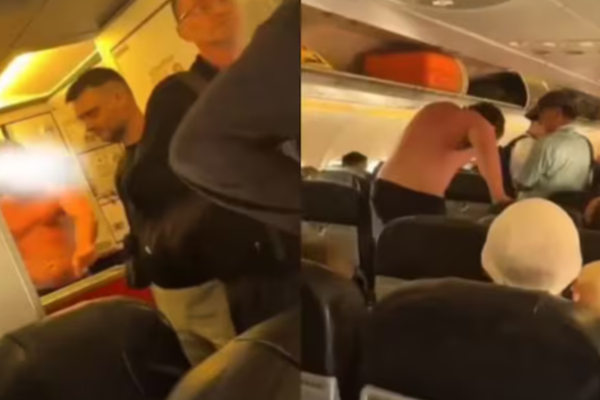 விமானத்திற்குள் பரபரப்பை ஏற்படுத்திய பயணி.. அவசரமாகத் தரையிறக்கப்பட்ட விமானம் | Passenger To Jump Underwear Plane Emergency Land விமானத்திற்குள் பரபரப்பை ஏற்படுத்திய பயணி.. அவசரமாகத் தரையிறக்கப்பட்ட விமானம் | Passenger To Jump Underwear Plane Emergency Land