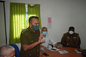 கோவிட்-19 வைரஸ் பாதுகாப்பு கருதி பாதுகாப்பு விழிப்பூட்டல் கூட்டம்