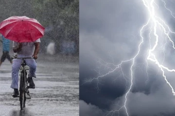 நாட்டின் பல இடங்களில் அவ்வப்போது மழை