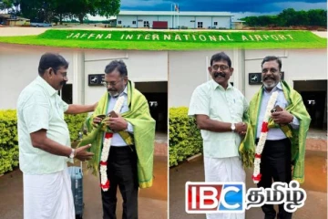 யாழ்ப்பாணத்தை வந்தடைத்த தொல். திருமாவளவன்!