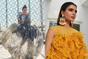 துபாயில் வித்தியாசமான உடைகளில் போட்டோ ஷுட் எடுத்த நடிகை சமந்தா- கலக்கல் புகைப்படங்கள்