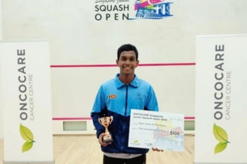 ඉන්දියානු කනිෂ්ඨ විවෘත ස්කොෂ් තරඟාවලියේදී සිව්වෙනි ස්ථානය නෙවිදුට හිමිවෙයි