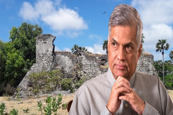 நெடுந்தீவு வெடியரசன் கோட்டை தமிழர்களின் அடையாளமே! ரணிலுக்கு பறந்த கடிதம் - ஐபிசி தமிழ்