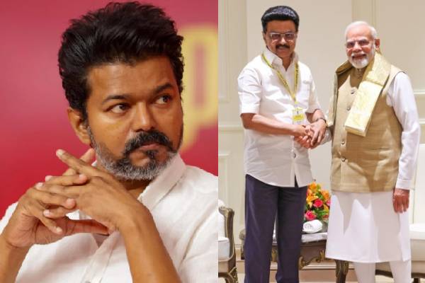 பாஜகவிடம் தமிழகத்தை அடகுவைத்த திமுக; உங்க டிராமவை ஏற்கமாட்டாங்க - விஜய் தாக்கு | Bjp Dmk Political Drama Not Accept Says Vijay