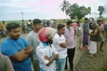 திருகோணமலை பிரதான வீதியில் விபத்து! தெய்வாதீனமாக உயிர்தப்பிய இருவர்