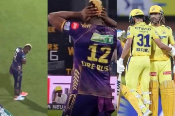 தோனி ரசிகர்கள் கூச்சலிட்டதால் காதுகளை மூடிக்கொண்ட ரசல்! அவர் கூறிய விடயம் (வீடியோ)