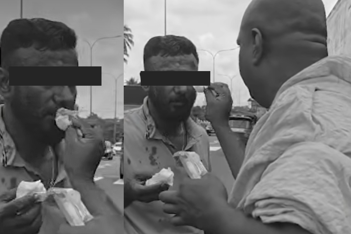 ஞானசார தேரருக்கு விடுதலை கோரி நடந்த ஊர்வலத்தில் பங்குகொண்ட நபர் மீது தாக்குதல் | Attack On Procession Demanding Gnanasara S Release