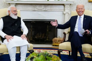 அமெரிக்க அதிபரும் பிரதமர் மோடியும் பேச்சுவார்த்தை!