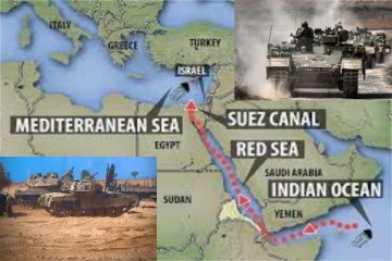 சர்வதேச வர்த்தகமே முடங்கும் அபாயம்.. எகிப்து நோக்கி பாய்ந்த இஸ்ரேல் பீரங்கி.!