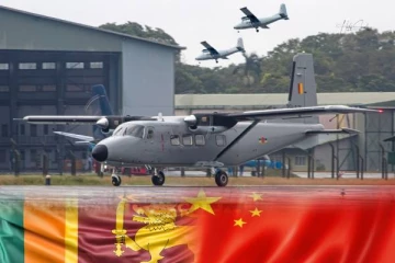 சீனாவினால் இலங்கைக்கு அனுப்பி வைக்கப்பட்ட அதி நவீன விமானங்கள்