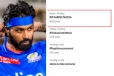 RIP Hardik Pandya - ட்விட்டரில் முற்றும் மோதல் - சங்கடத்தில் MI அணி