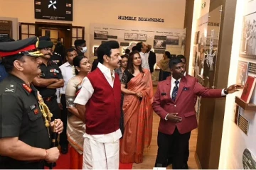 வெலிங்டன் ராணுவ பயிற்சி கல்லுாரியில் முதலமைச்சர் மு.க.ஸ்டாலின்..!