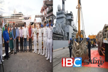 தமிழக அரசின் உதவிப்பொருட்கள் கொழும்பை வந்தடைந்தன