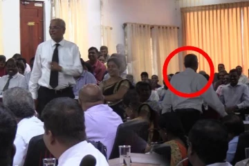 யாழ். ஒருங்கிணைப்பு குழு கூட்டத்திலிருந்து வெளியேறி பரபரப்பை ஏற்படுத்திய சுமந்திரன்