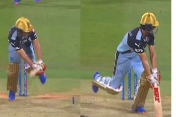 முதல் பந்திலேயே கிளீன் போல்ட் ஆன டிவில்லியர்ஸ்! யார்க்கரில் கால்கள் திணறி தடுமாறியதை கவனிச்சீங்களா? வைரல் வீடியோ