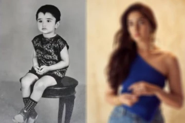 இந்த போட்டோவில் இருக்கும் குழந்தை தற்போது பிரபல நடிகை.. எதிர்பார்க்காத ஒருவர்!