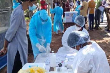 வவுனியாவில் 717 பேருக்கு அன்ரிஜன் பரிசோதனை