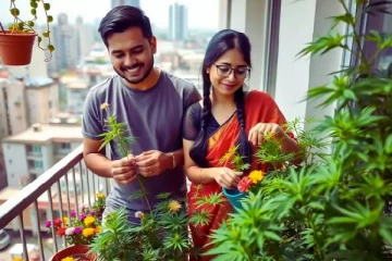 வீட்டு தோட்டத்தில் கஞ்சா செடி.. கபிள்ஸ் ரீல்ஸால் சிக்கிய தரமான சம்பவம்!