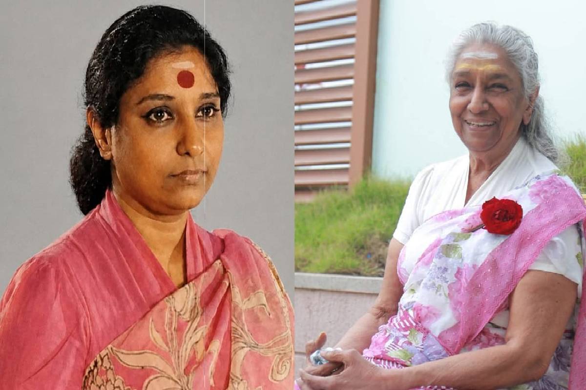 இறுதிச் சடங்கில் கண்ணீர் விடாதது ஏன்? விமர்சனங்களுக்கு பதிலடி கொடுத்த ஜானகியின் பேத்தி அப்சரா | Janaki S Granddaughter Apsara S Emotional Post