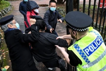 பிரித்தானியாவில் சீன தூதரகத்திற்குள் ஏற்பட்ட பரபரப்பு!