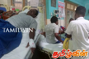 சிறிநேசன் எம்.பி அரச வைத்தியசாலையில் அனுமதி!